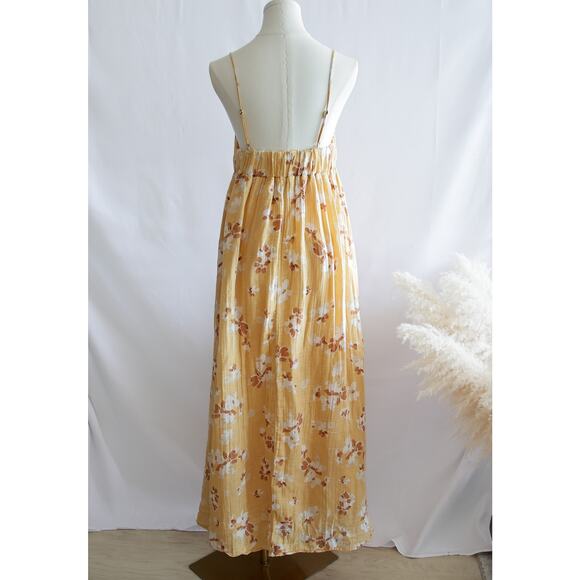 Abercrombie and fitch Cotton Floral Maxi Sun Dress size M - Picture 4 of 5